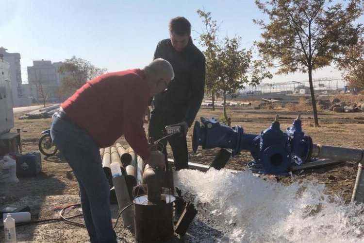 Manisa Turgutlu'da sağlıklı içme suyu için yeni sondaj