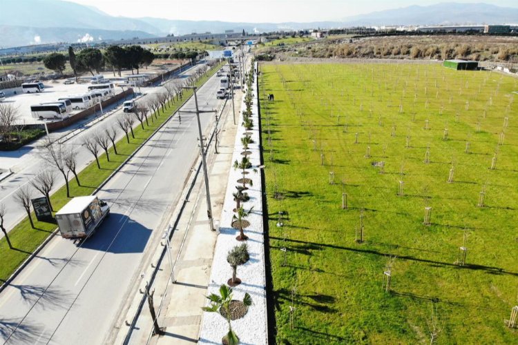 Manisa'ya 20 bin metrekarelik yeşil alan 