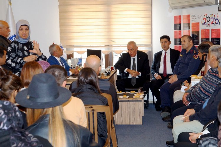 Marmaris'ta engelli depremzedelere devlet şefkati