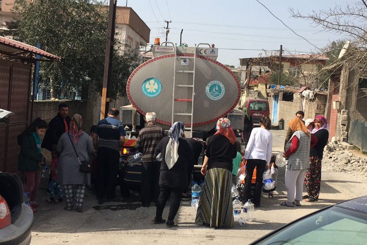 MASKİ'den afet bölgesinde temiz içme suyu