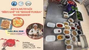 Master Chef Faiza Bilal Khan Afyon Yeditepe Üniversitesi’ndeydi