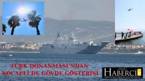 Mavi Vatan gururu Körfezi sardı... İzmit Körfezinde tarihi geçiş