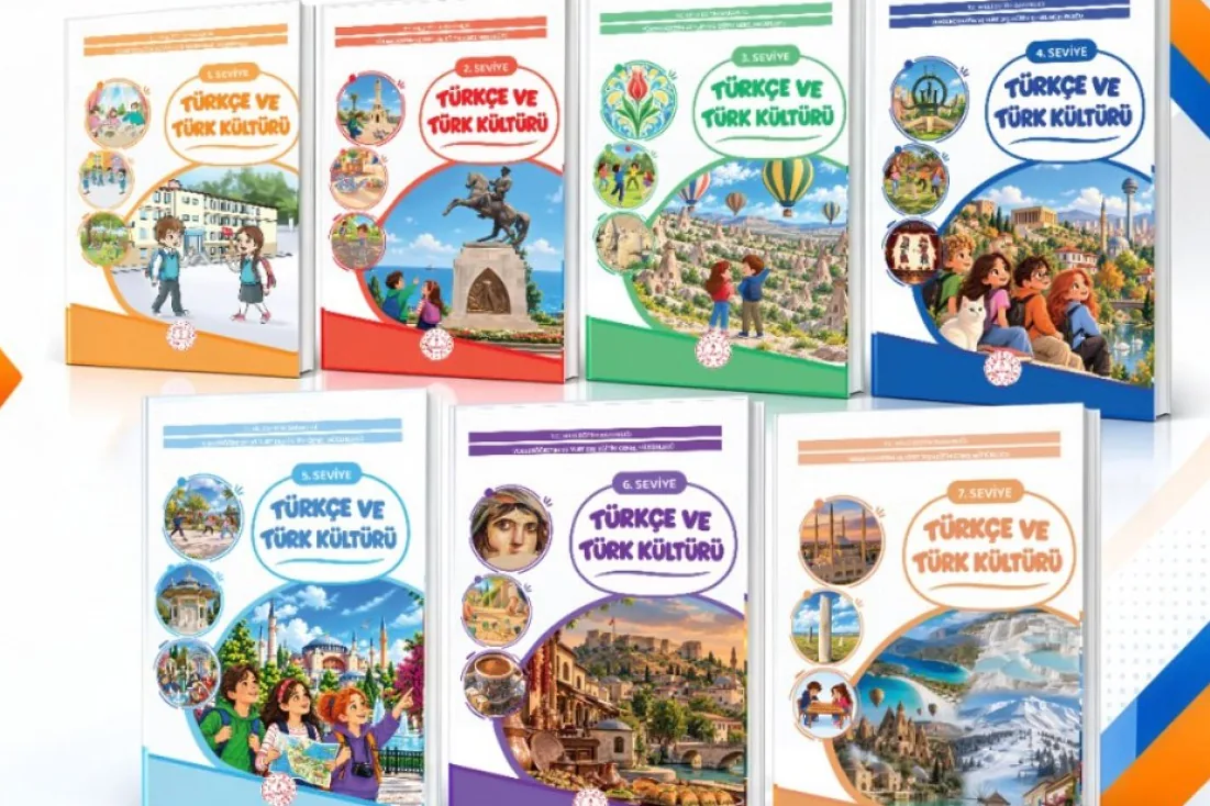 MEB'den yurt dışındaki öğrencilere 7 seviyeli Türkçe ders kitabı seti