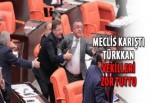Meclis karıştı, Türkkan vekilleri zor tuttu
