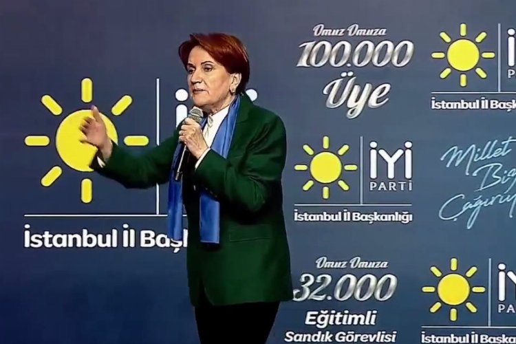 Meral Akşener: İstanbul'da da Türkiye'de de birinci olacağız