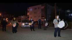 Mersin'de kadın davulcular mesaiye başladı