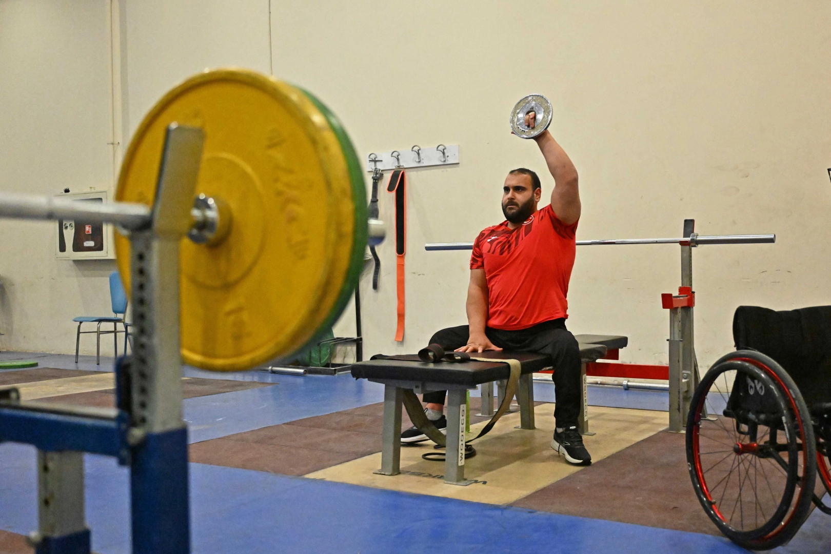 Milli halterci Faruk Öztürk’ün hedefi Olimpiyat Madalyası