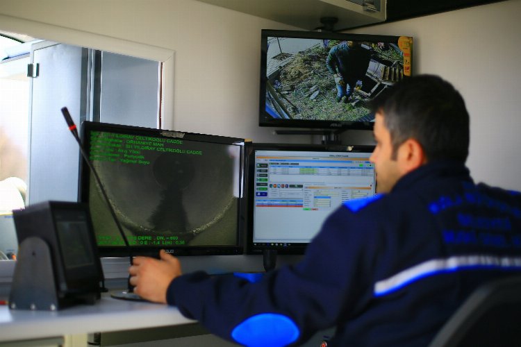 Muğla'da 'kanal görüntüleme robotu' 50 bin hat taradı