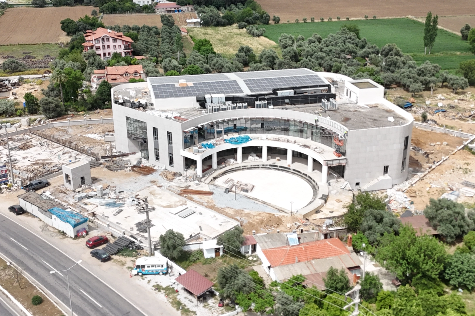 Muğla'da Milas Kültür Merkezi’nin yüzde 77’si tamamlandı