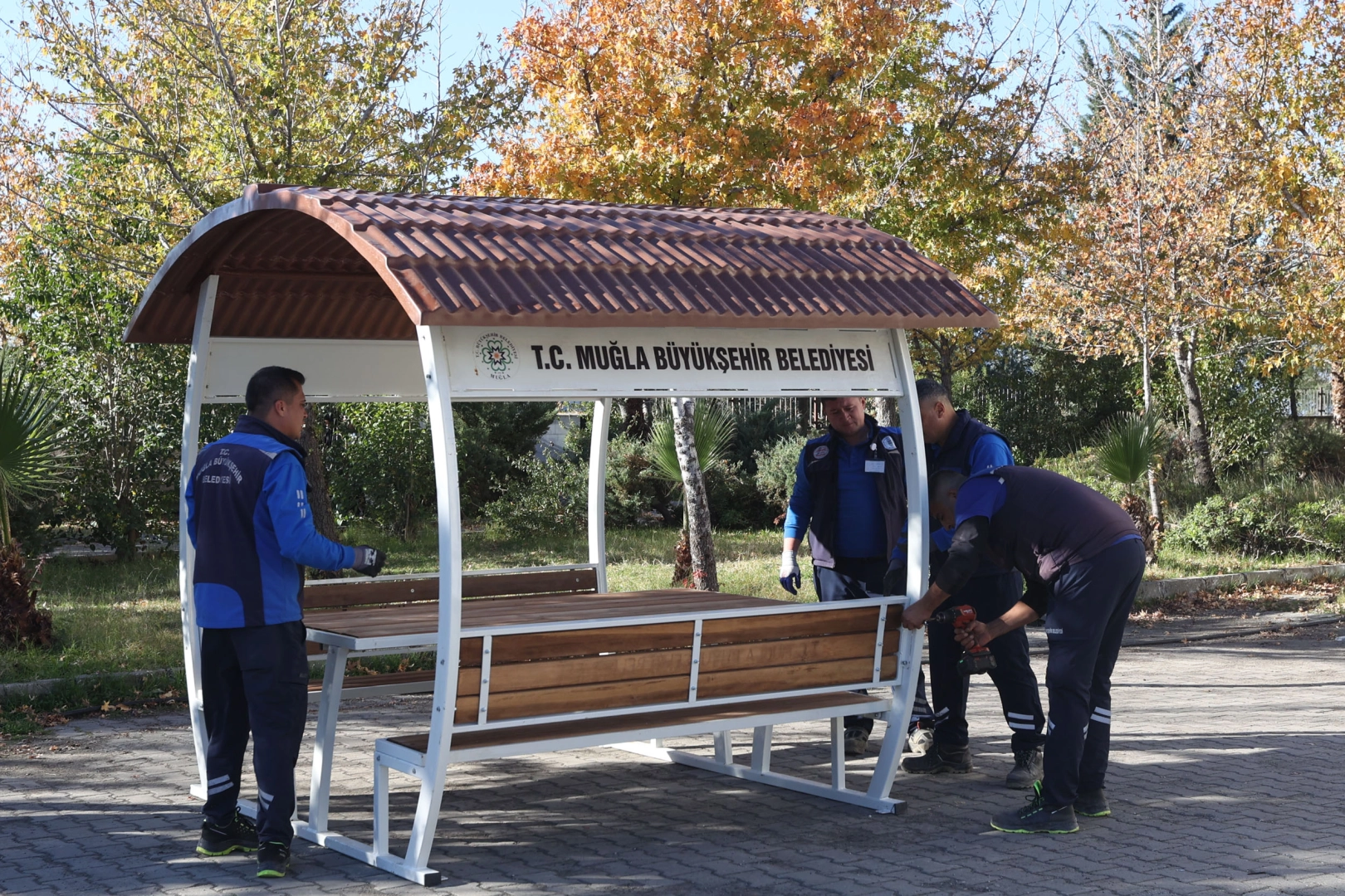 Muğla Köyceğiz'de ortak alanlar Büyükşehir güzelliği