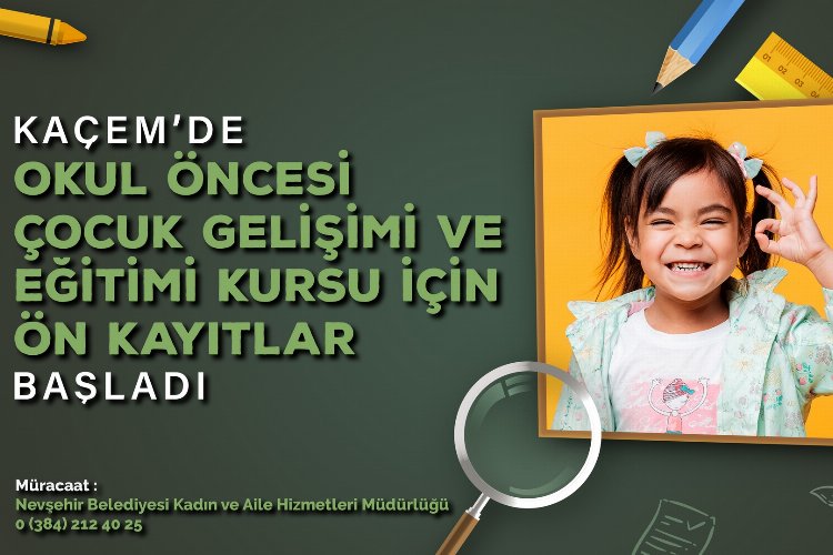 Nevşehir Belediyesi'nden eğitim hareketi