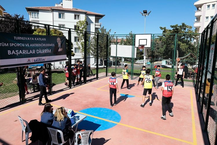 Nevşehir'de sokak basketbolu heyecanı başladı