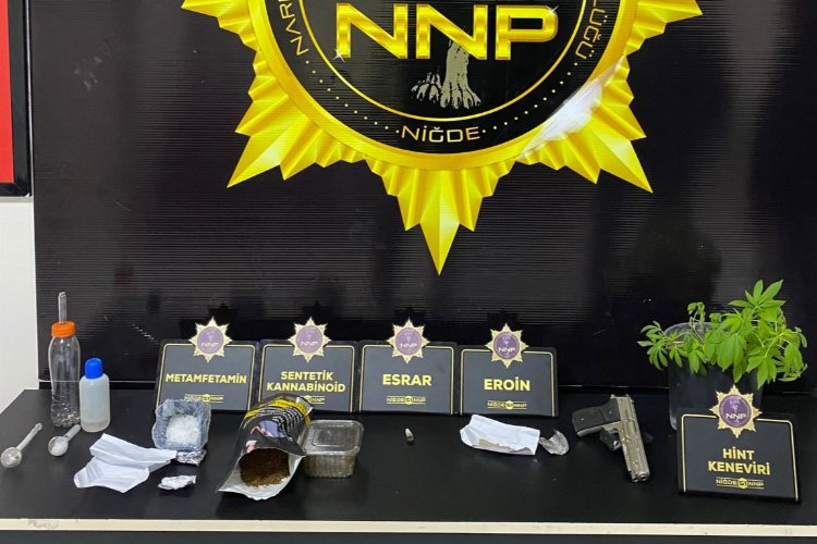 Niğde'de uyuşturucuyla mücadele devam ediyor 
