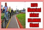 Öğrencilerden bisiklet turu