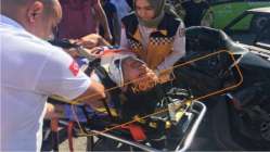 Ömer Türkçakal Bulvarı’nda kaza, 1 kişi yaralı