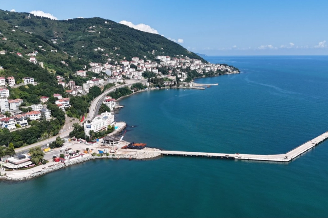 Ordu Altınordu rıhtımında son 30 metre