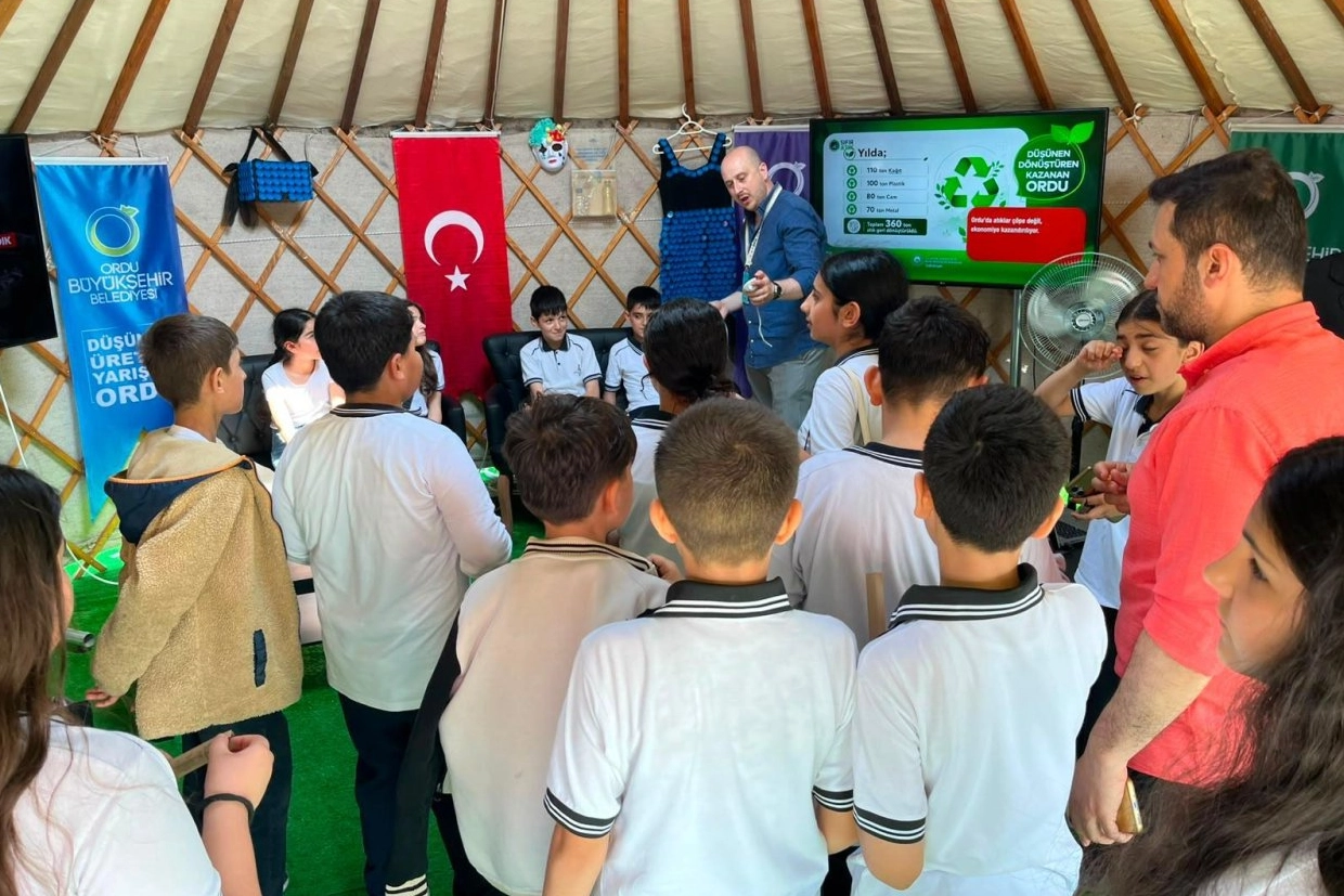 Ordu Büyükşehir Belediyesi Sıfır Atık Festivali’nde çalışmalarını tanıttı