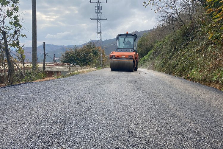 Ordu'da asfalt seferberliği sürüyor