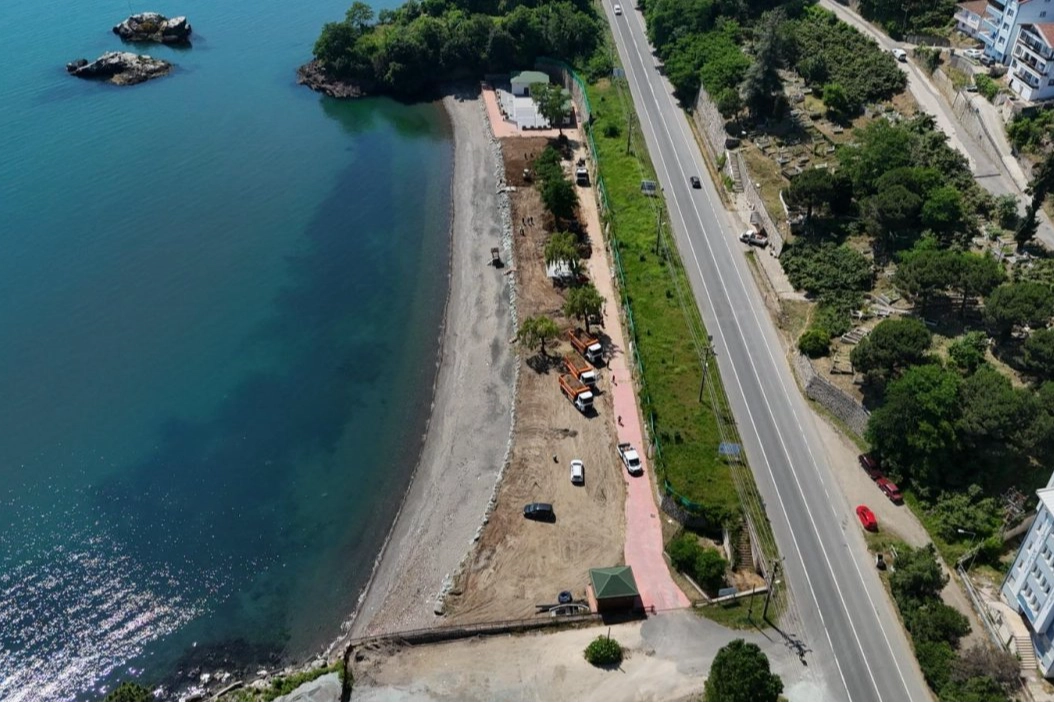 Ordu plajlarında yaz mesaisi