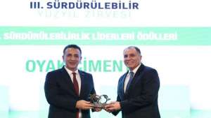 OYAK Çimento’ya “Sürdürülebilirlik Liderleri” Ödülü