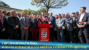 Özgür Özel, Bozbey'i Ziyaret Etti