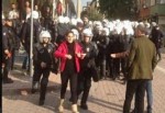 Polisten HDP'lilere müdahale