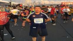 Rıdvan Şükür, 40. İstanbul Maratonu’nda koştu