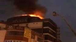 Rivada otelde çatı yangını