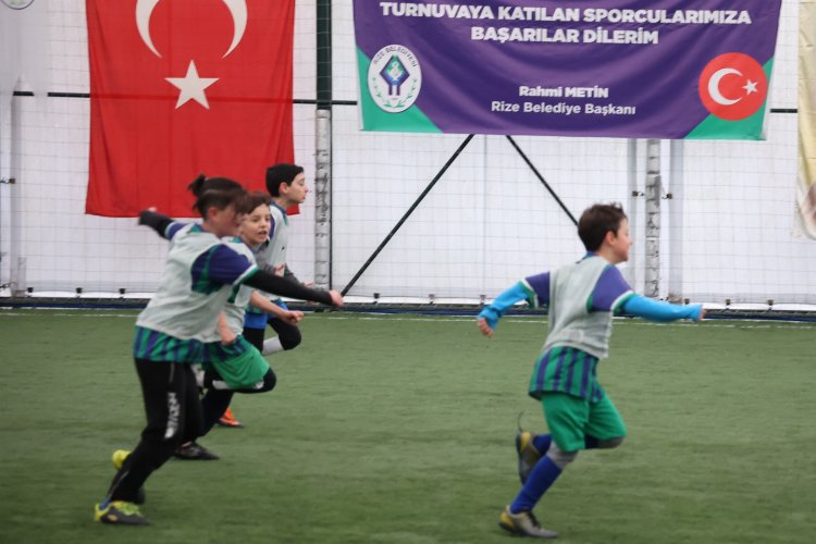 Rize'de 'Çocuk Futbol Turnuvası' başladı