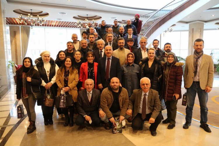 Rize'de gazeteciler kahvaltıda buluştu 