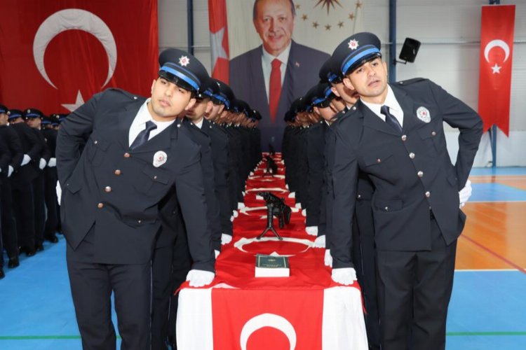 Rize POMEM'de 28'nci dönem mezuniyet sevinci