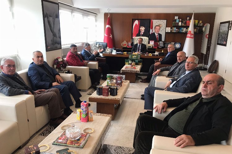 Rize Ziraat Odası başkanlarında ÇAYKUR'a ziyaret