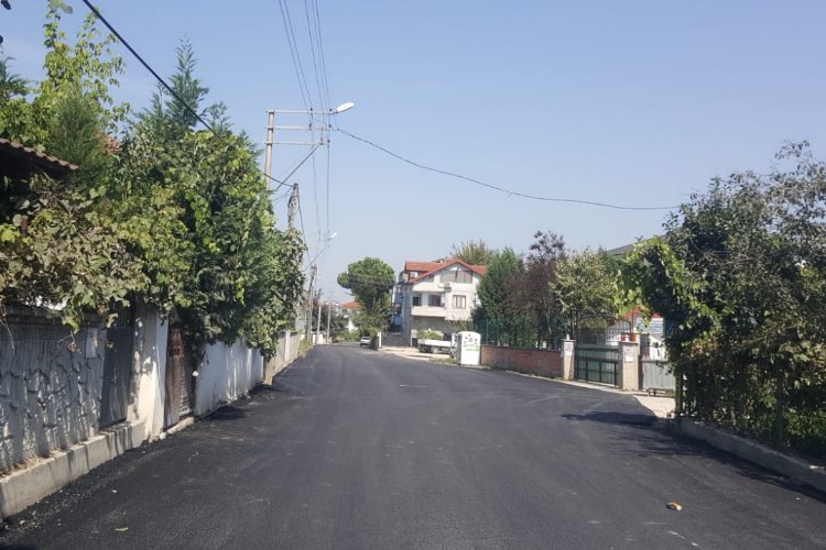 Sakarya Akyazı'da üst yapıya estetik çalışma