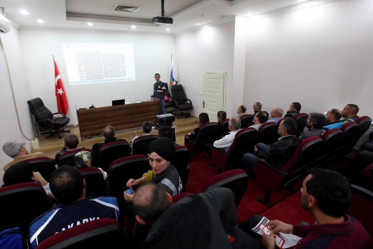 Sakarya Büyükşehir'den personeline 'afet' bilinci