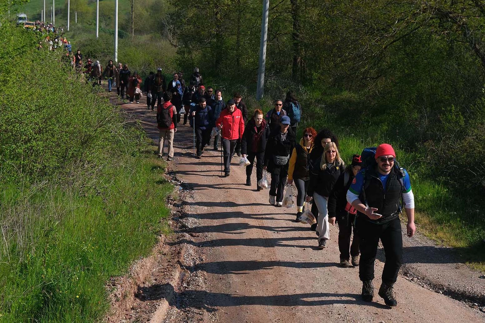 Sakarya Büyükşehir'de doğa yürüyüşlerinde 'bahar' etabı