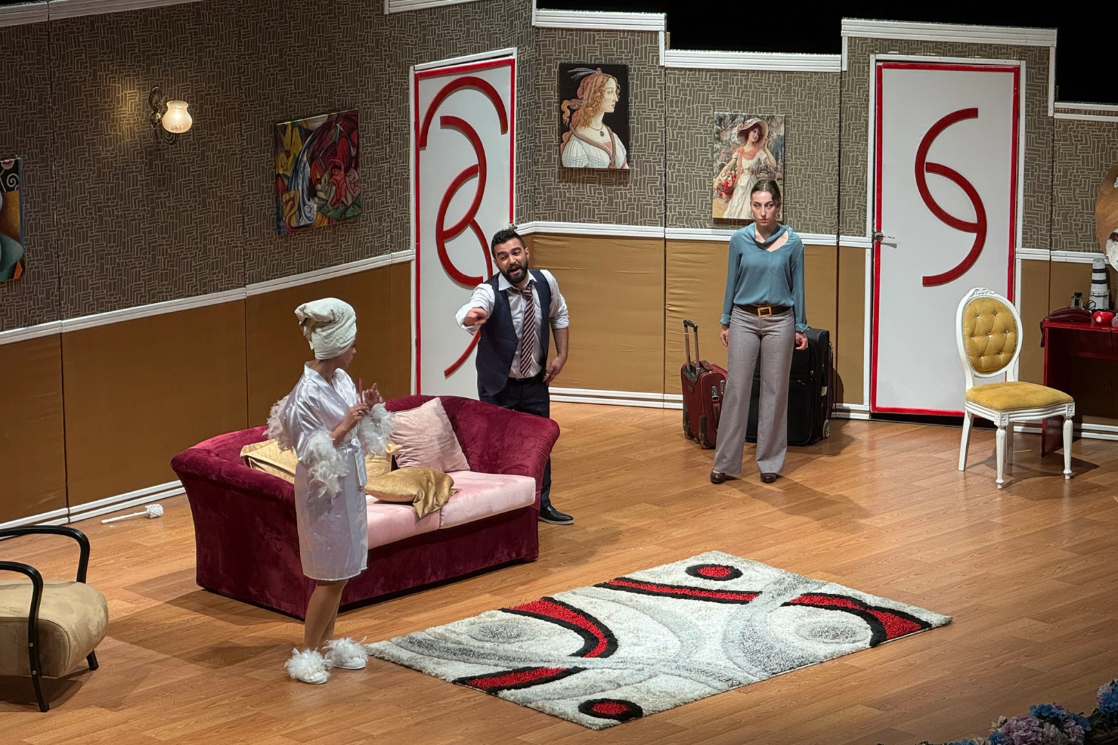 Sakarya'da 'Şahane Düğün' oyununa yoğun ilgi