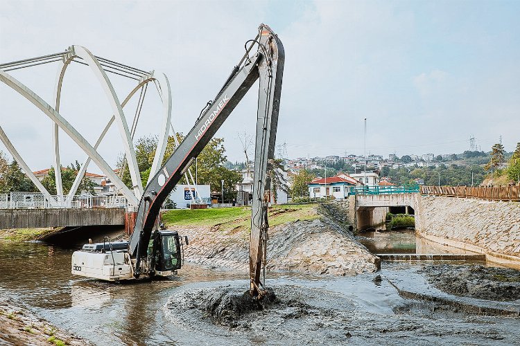 Sakarya'da Çark Deresi'nde kapsamlı temizlik