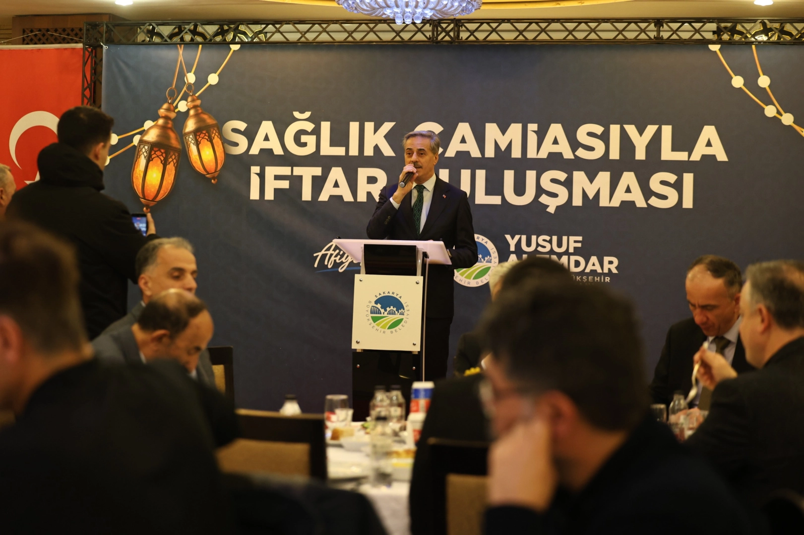 Sakarya’da Ramazan sofrası sağlık çalışanlarıyla kuruldu