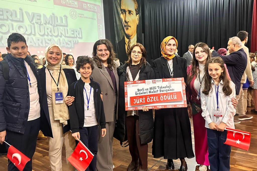Sakarya’da öğrencilerden yerli teknoloji maketleri