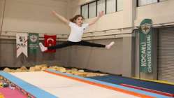 Şampiyon cimnastikciler, İzmit Belediyespor Kulübü’nde yetişiyor