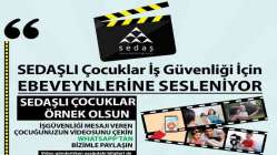 SEDAŞLI çocuklar, İş güvenliği temalı kısa filim yapacak