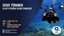Sedat Türkmen'den su altı fotoğrafları