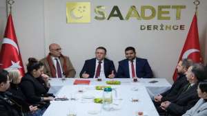 Sertif Gökçe’den Saadet ve DEVA Derince’ye ziyaret