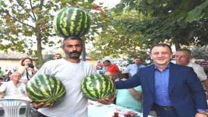 Silivri'de Karpuz Festivali coşkusu yaşandı