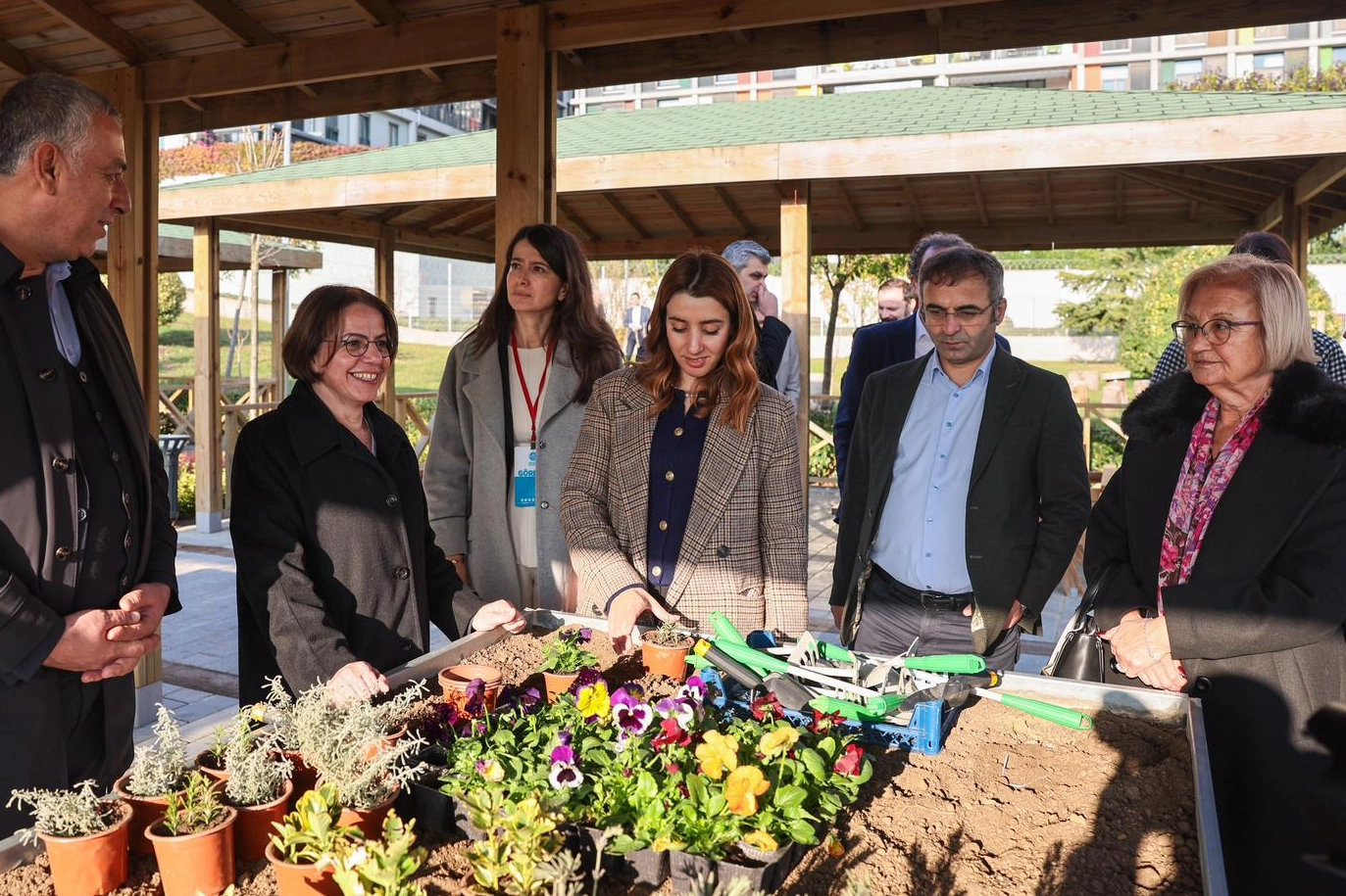 İstanbul Maltepe’de Çocuk Tarım Parkı Avrupa heyetini ağırladı