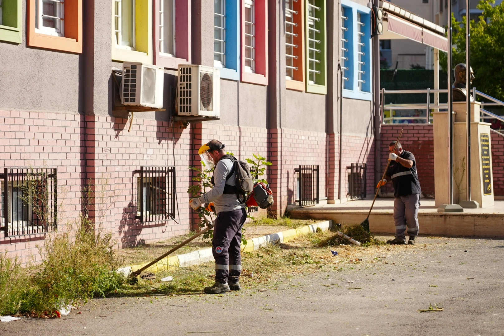 İstanbul Maltepe'de okullarda toplu temizlik