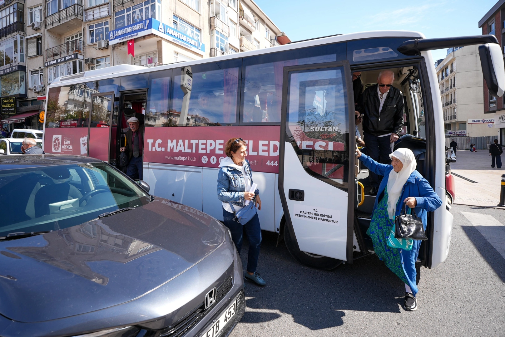 İstanbul Maltepe'den ulaşıma 'huzur'lu destek
