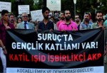 Suruç Katliamı protesto Edildi