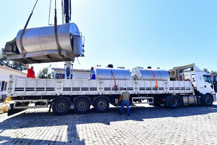 Süt üreticilerine tank desteği