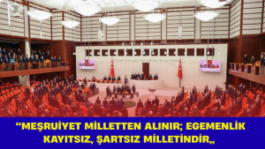 TBMM’nin 106 Kuruluş Yıl Dönümü İçin Özel Oturum